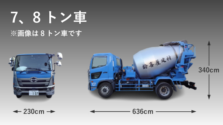 8トン車の寸法